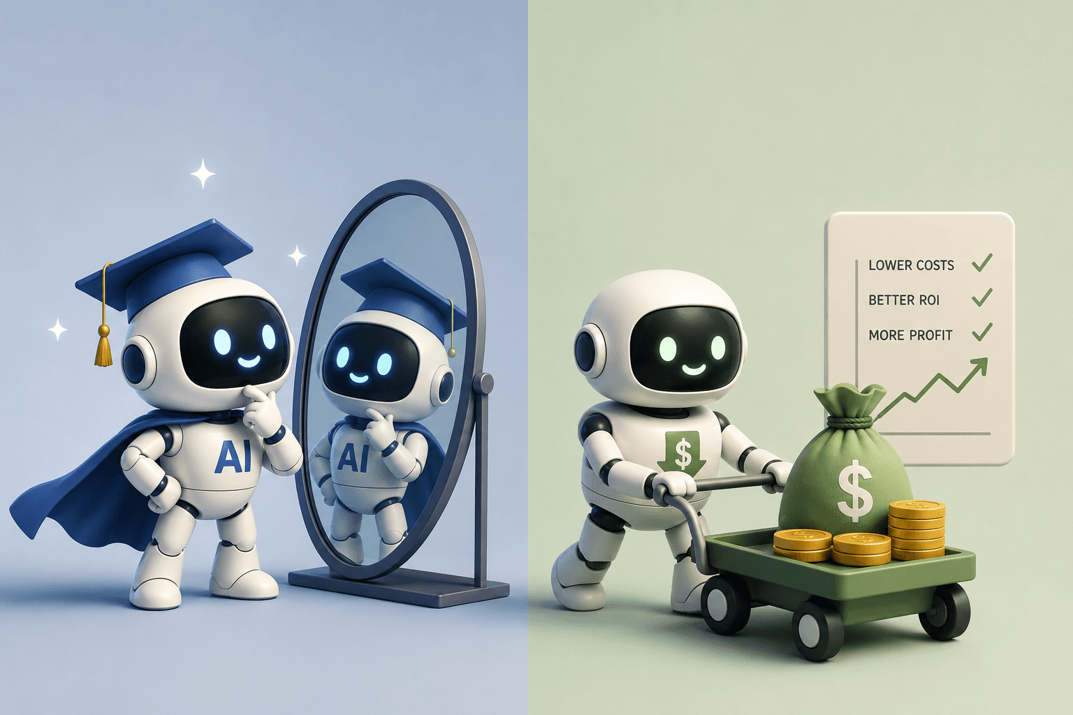 AI solutions that deliver business value through workflow automation, cost reduction, and measurable ROI instead of impressive but impractical AI.